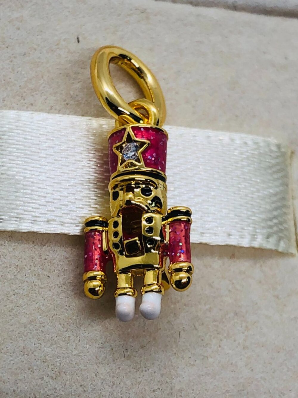 ✨🔥Pandora Moveable Nutcracker Dangle Charm